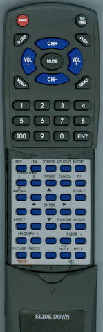 NEC VT770 Replacement Remote