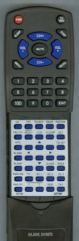GATEWAY RT8007438 Replacement Remote