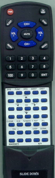 ADTH RT8009IRREMOTE Replacement Remote