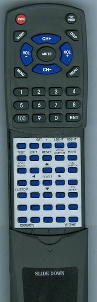 VELODYNE 79 021 Replacement Remote
