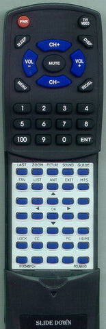 POLAROID RT810034697CH Replacement Remote