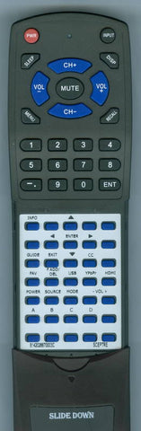 SCEPTRE E168BVSS Replacement Remote
