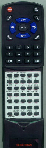 AIWA 81CD1670010 Replacement Remote