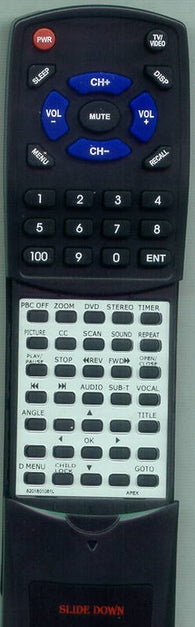 APEX 8201801081L Replacement Remote