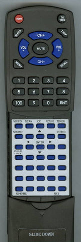 APEX RT8201801682L Replacement Remote