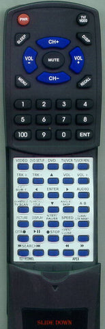 APEX AT2025DVR Replacement Remote