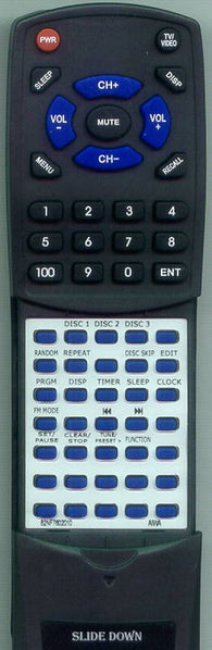 AIWA CXN3150 Replacement Remote