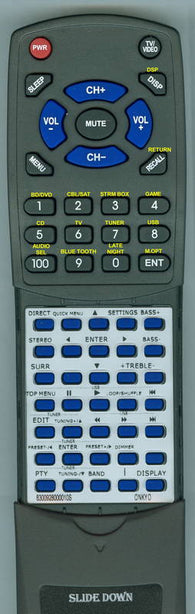 ONKYOINSERT 8300928000010S Replacement Remote