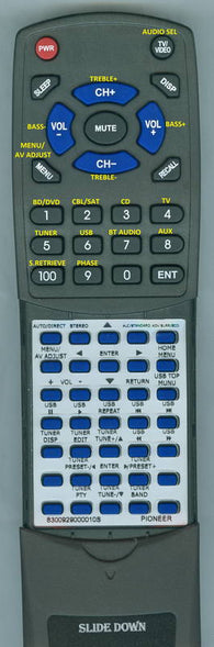 PIONEERINSER S-12A Replacement Remote
