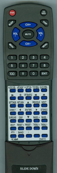 ONKYO 8300964000010S Replacement Remote