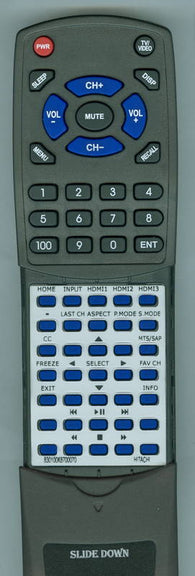 HITACHI RT830100K8700070 Replacement Remote