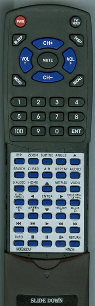 HITACHI 840KEG083UF Replacement Remote