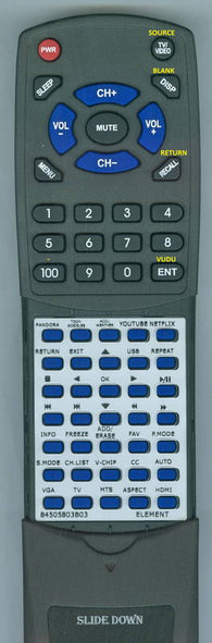 ELEMENTINSERT RT84505803B03 Replacement Remote