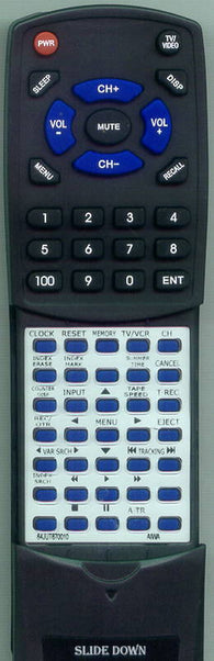 AIWA HVMX1U Replacement Remote
