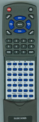 HITACHI LE40A509 Replacement Remote