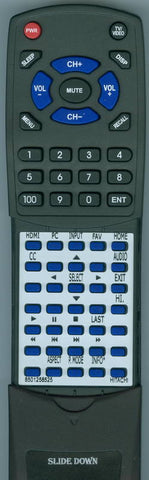 HITACHI RT8501258525 Replacement Remote