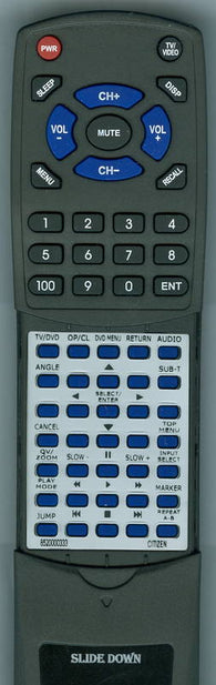 BROKSONIC 076R0DT160 Replacement Remote