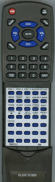 AIWA NSXV3000 Replacement Remote