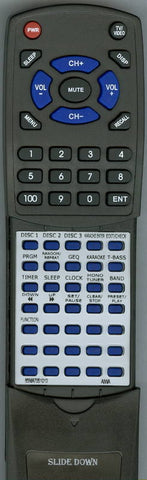 AIWA NSXV30 Replacement Remote