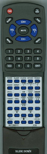 AIWA RXNH90U Replacement Remote