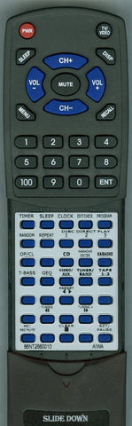 AIWA 86NT2660010 Replacement Remote
