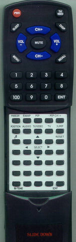 SONY RT891753490 Replacement Remote