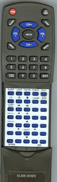 SONY HCDRX30 Replacement Remote