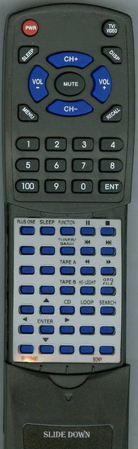SONY HCDF100 Replacement Remote