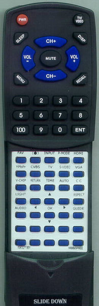 HANNSPREE RT8963271301 Replacement Remote