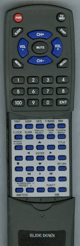 AIWA 8AAR1701010 Replacement Remote