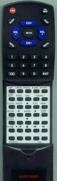 AIWA 8AAR2701010 Replacement Remote