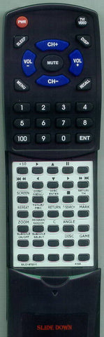 AIWA 8AJD1670010 Replacement Remote