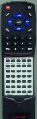 AIWA TVF2400U Replacement Remote