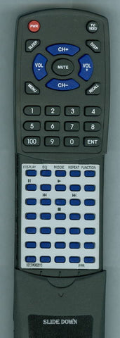 AIWA RT8ZCDK962010 Replacement Remote
