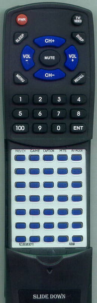 AIWA TVS2011 Replacement Remote