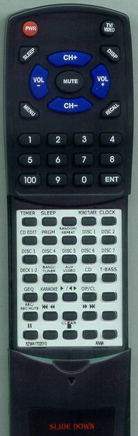 AIWA CXZ1700U Replacement Remote