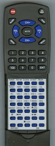 AIWA NSXD7 Replacement Remote