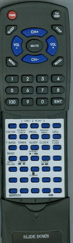 AIWA RT8ZNF8701010 Replacement Remote