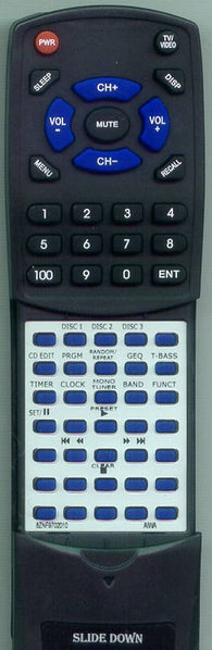 AIWA CXNAJ20 Replacement Remote