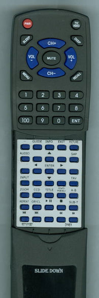 DYNEX DX22LD150A11 Replacement Remote