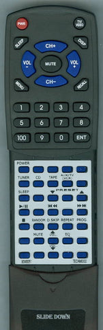 TECHWOOD AV20.56W Replacement Remote