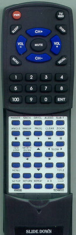 TECHWOOD 90W0057 Replacement Remote