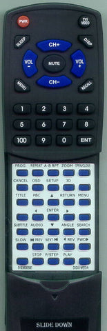 DIGIXMEDIA DV288 Replacement Remote