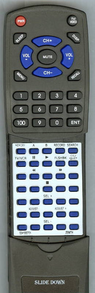 ZENITH VRC4265HF Replacement Remote