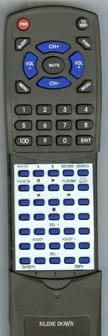 ZENITH 9241000701 Replacement Remote