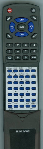 ZENITH VR4156 Replacement Remote