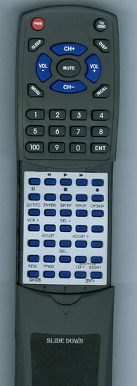 ZENITH VRS418 Replacement Remote