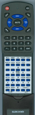 ZENITH RT92410056 Replacement Remote