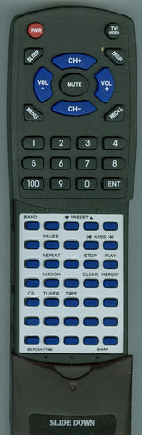 SHARP RCONT1749A Replacement Remote