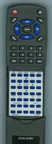 MITSUBISHI XD60U Replacement Remote
